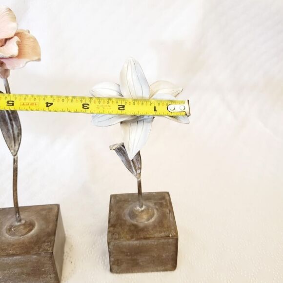 Flowers Table Decor Accent Pieces NWOT - Picture 13 of 14